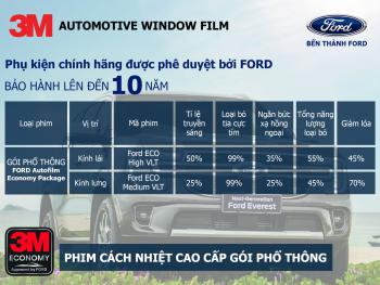 PHIM CÁCH NHIỆT FORD 3M CAO CẤP3-3M-ECONOMY-0825